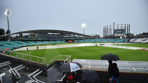 Australia and Bangladesh split points as persistent rain played spoilsport in the fifth match of the ICC Champions Trophy 2017 at The Oval. Catch full cricket score of Australia vs Bangladesh here (Twitter) Australia and Bangladesh split points as persistent rain played spoilsport in the fifth match of the ICC Champions Trophy 2017 at The Oval. Catch full cricket score of Australia vs Bangladesh here (Twitter)