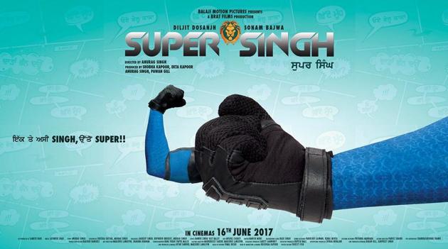 Super Singh stars Diljit Dosanjh as a superhero. Super Singh stars Diljit Dosanjh as a superhero.
