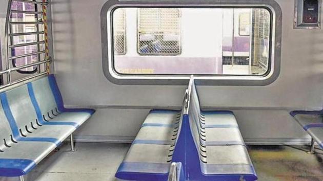 The train has automatic doors with emergency opening features, and GPS-based destination display on LED indicators. (HT Photo) The train has automatic doors with emergency opening features, and GPS-based destination display on LED indicators. (HT Photo)