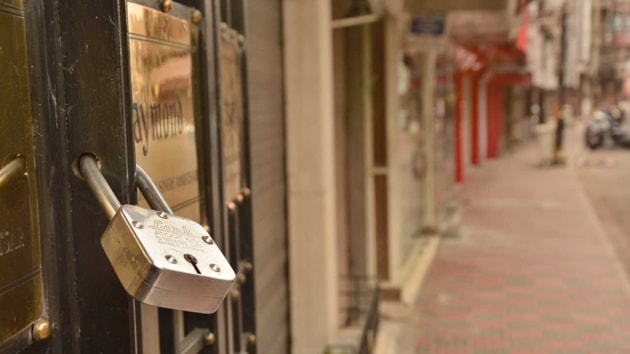 The market was completely shut down in Amritsar on Tuesday.