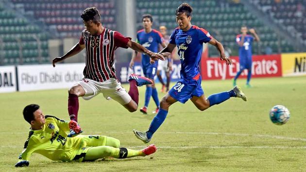 I-League team Bengaluru FC won the Federation Cup last month. (PTI) I-League team Bengaluru FC won the Federation Cup last month. (PTI)