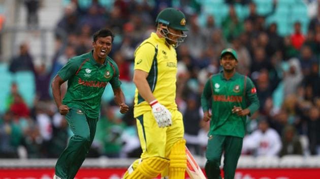 In reply, Australia openers David Warner and Aaron Finch added 45 runs before seamer Rubel Hossain got rid of the latter. (Getty Images)