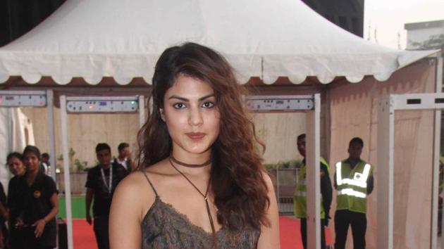 Actor Rhea Chakraborty says that opportunities will only materialise if one is talented or worth the role.(Pramod Thakur/HT Photo)
