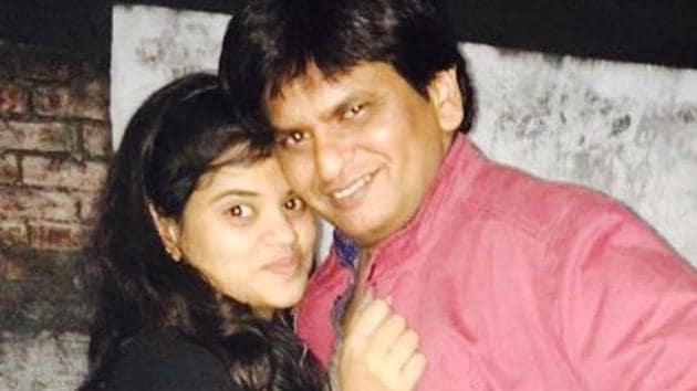 Avantika Sharma with her father. Avantika had scored 90% in her Class 12 exams. (HT Photo) Avantika Sharma with her father. Avantika had scored 90% in her Class 12 exams. (HT Photo)