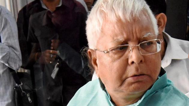 Lalu Prasad and another former Bihar chief minister Jagannath Mishra were on bail after serving jail term in Ranchi in another fodder scam case. (PTI File) Lalu Prasad and another former Bihar chief minister Jagannath Mishra were on bail after serving jail term in Ranchi in another fodder scam case. (PTI File)