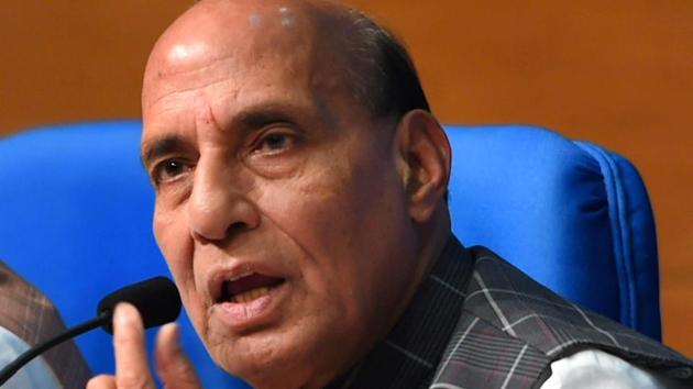 Union home minister Rajnath Singh. (PTI File) Union home minister Rajnath Singh. (PTI File)