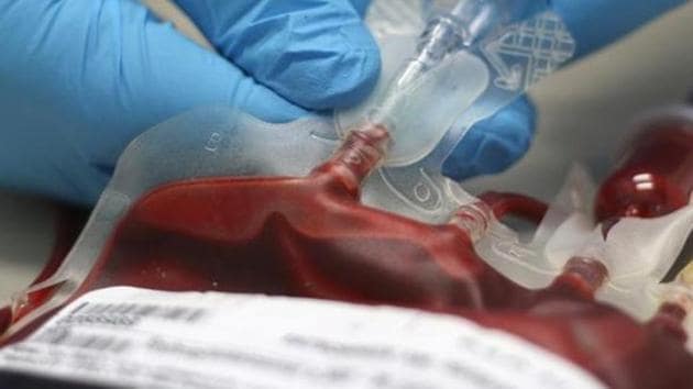 Six blood bags have been sent for screening to SGPGI and Balrampur Hospital, Lucknow. (HT File Photo) Six blood bags have been sent for screening to SGPGI and Balrampur Hospital, Lucknow. (HT File Photo)