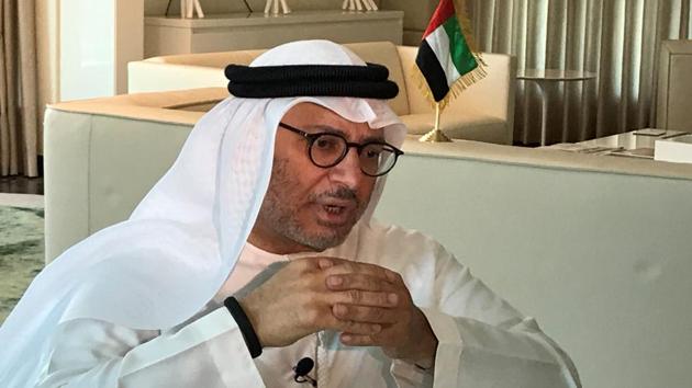 UAE minister of state for foreign affairs Anwar Gargash during an interview with Reuters in Abu Dhabi, the United Arab Emirates, on June 7, 2017. (Reuters) UAE minister of state for foreign affairs Anwar Gargash during an interview with Reuters in Abu Dhabi, the United Arab Emirates, on June 7, 2017. (Reuters)