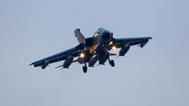 File photo of a German Tornado jet approaching to land at Incirlik airbase Turkey in December 2015. (Reuters) File photo of a German Tornado jet approaching to land at Incirlik airbase Turkey in December 2015. (Reuters)
