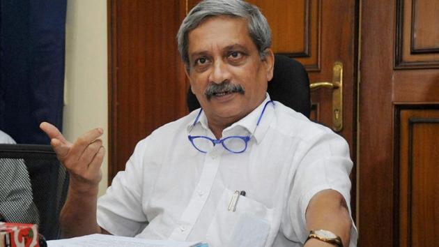 Goa chief minister Manohar Parrikar.(PTI File Photo) Goa chief minister Manohar Parrikar.(PTI File Photo)