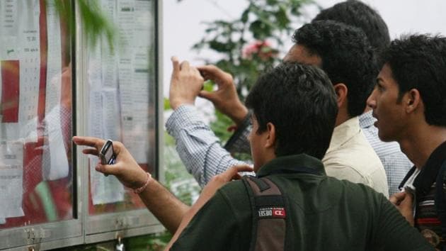 Directorate of Higher Education said candidates have made mistakes while providing information about themselves in the applications for the entrance test. (HT FILE) Directorate of Higher Education said candidates have made mistakes while providing information about themselves in the applications for the entrance test. (HT FILE)