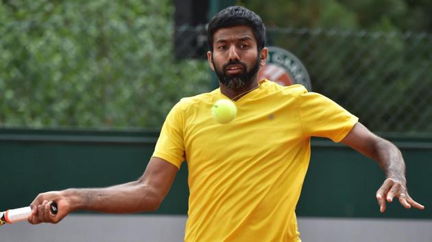 Rohan Bopanna and partner Gabriela Dabrowski will be looking to make the final of the French Open mixed doubles.(AFP)