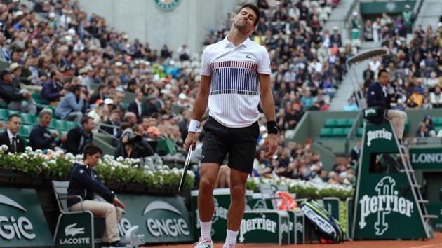 Djokovic lost 6-7 (5), 3-6, 0-6 to Thiem. (AFP) Djokovic lost 6-7 (5), 3-6, 0-6 to Thiem. (AFP)