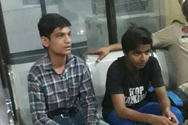 Pakistani boys Babar Ali and and Ali Raza in Amritsar before their repatriation on June 5. (HT Photo) Pakistani boys Babar Ali and and Ali Raza in Amritsar before their repatriation on June 5. (HT Photo)