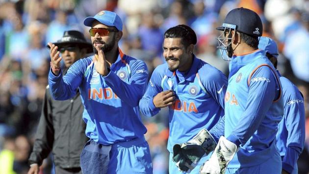 Ravindra Jadeja performed well as a spinner for India against Pakistan in the ICC Champions Trophy 2017.(AP) Ravindra Jadeja performed well as a spinner for India against Pakistan in the ICC Champions Trophy 2017.(AP)