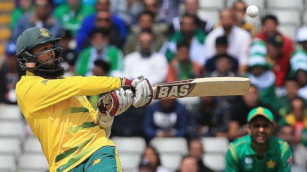 Hashim Amla and Quinton de Kock got the Proteas off to a solid start before Imad Wasim got rid of the former. (AFP) Hashim Amla and Quinton de Kock got the Proteas off to a solid start before Imad Wasim got rid of the former. (AFP)