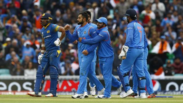 Gunathilaka was run-out and Mendis was also run-out as India staged a fight back. (REUTERS) Gunathilaka was run-out and Mendis was also run-out as India staged a fight back. (REUTERS)