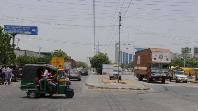 The Bas Kushla chowk from where the victim took the lift in a truck on the night of the incident. (Parveen Kumar/HT Photo) The Bas Kushla chowk from where the victim took the lift in a truck on the night of the incident. (Parveen Kumar/HT Photo)