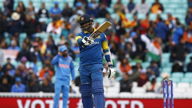 Mathews reached his fifty and along with Asela Gunaratne, Sri Lanka coasted to a seven-wicket win. (REUTERS) Mathews reached his fifty and along with Asela Gunaratne, Sri Lanka coasted to a seven-wicket win. (REUTERS)