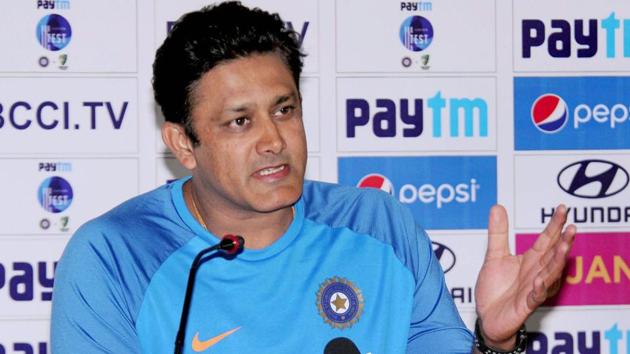 Anil Kumble will reportedly continue as head coach of the Indian cricket team.(PTI)