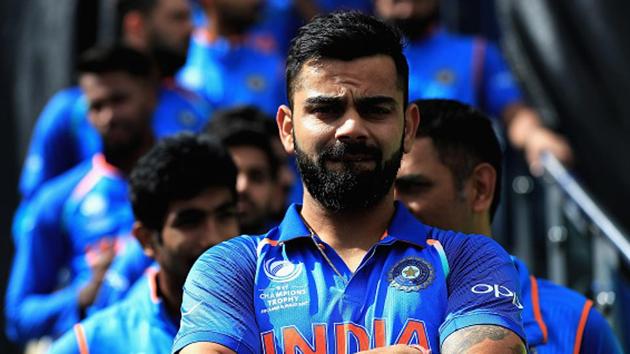 Virat Kohli-led Indian cricket team are sitting pretty and a win against Sri Lanka cricket team will see them qualify for the ICC Champions Trophy semifinals. However, they could still end up crashing out of the tournament if they lost against SL as well as South Africa cricket team in their final match where the Proteas would be fighting a must-win battle. (Getty Images) Virat Kohli-led Indian cricket team are sitting pretty and a win against Sri Lanka cricket team will see them qualify for the ICC Champions Trophy semifinals. However, they could still end up crashing out of the tournament if they lost against SL as well as South Africa cricket team in their final match where the Proteas would be fighting a must-win battle. (Getty Images)