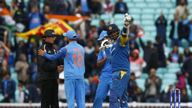 With this result, Sri Lanka have stayed alive in their quest for the semi-finals while India’s last game against South Africa is a must-win. (REUTERS) With this result, Sri Lanka have stayed alive in their quest for the semi-finals while India’s last game against South Africa is a must-win. (REUTERS)
