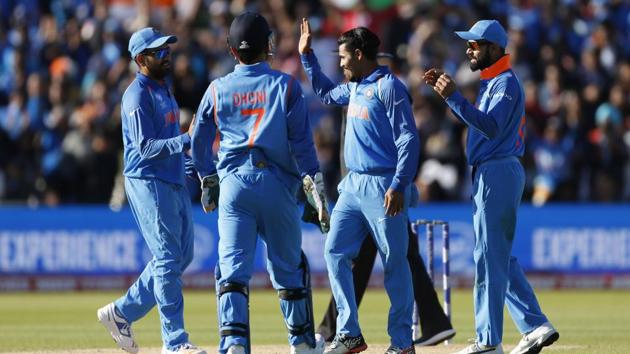 Live streaming and live cricket score of India vs Sri Lanka 2017 ICC Champions Trophy 2017 Group B encounter at The Oval in London was available online. SL beat IND by 7 wickets.(Reuters)