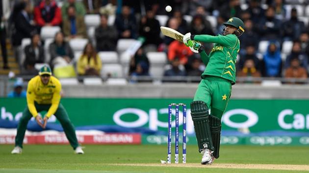 Chasing 220, debutant Fakhar Zaman played some aggressive cricket as he raced to 31 off 23 balls as Pakistan got off to a great start. (Getty Images) Chasing 220, debutant Fakhar Zaman played some aggressive cricket as he raced to 31 off 23 balls as Pakistan got off to a great start. (Getty Images)