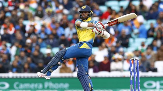 Kusal Mendis counter-attacked in style and he found good support in Dhanushka Gunathilaka. (REUTERS) Kusal Mendis counter-attacked in style and he found good support in Dhanushka Gunathilaka. (REUTERS)