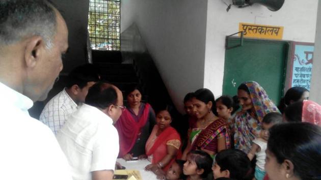 The camp was held by the district education department of Gautam Budh Nagar. The camp was held by the district education department of Gautam Budh Nagar.