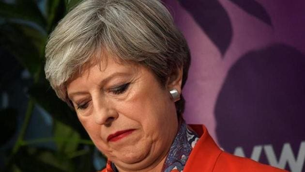 Britain's Prime Minister Theresa May awaits results of the vote in her constituency after the 2017 general elections. Expecting a stronger mandate ahead of the upcoming Brexit talks with the EU, PM May’s gamble appears to have backfired with exit polls predicting Conservatives losing overall majority in the British parliament, further muddying the prospect of a smooth British departure from the EU. (Toby Melville/Reuters) Britain's Prime Minister Theresa May awaits results of the vote in her constituency after the 2017 general elections. Expecting a stronger mandate ahead of the upcoming Brexit talks with the EU, PM May’s gamble appears to have backfired with exit polls predicting Conservatives losing overall majority in the British parliament, further muddying the prospect of a smooth British departure from the EU. (Toby Melville/Reuters)