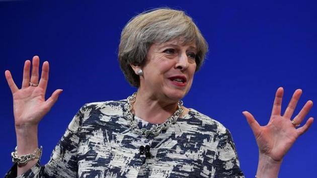 Britain's Prime Minister and leader of the Conservative Party Theresa May (Reuters) Britain's Prime Minister and leader of the Conservative Party Theresa May (Reuters)