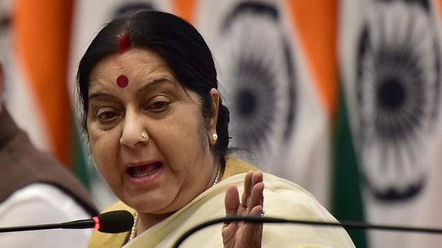 External Affairs Minister Sushma Swaraj (PTI) External Affairs Minister Sushma Swaraj (PTI)