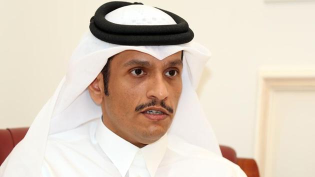 Qatar's foreign minister rejected attempts to interfere in the country's foreign policy and said a "military solution" to the country's crisis with its Gulf neighbours was not an option. (AFP Photo) Qatar's foreign minister rejected attempts to interfere in the country's foreign policy and said a "military solution" to the country's crisis with its Gulf neighbours was not an option. (AFP Photo)