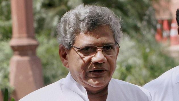 The heckling of CPI(M) general secretary Sitaram Yechury in New Delhi two days ago has set off a series of political clashes between CPI(M) and RSS workers in many parts of Kerala. (PTI File Photo) The heckling of CPI(M) general secretary Sitaram Yechury in New Delhi two days ago has set off a series of political clashes between CPI(M) and RSS workers in many parts of Kerala. (PTI File Photo)