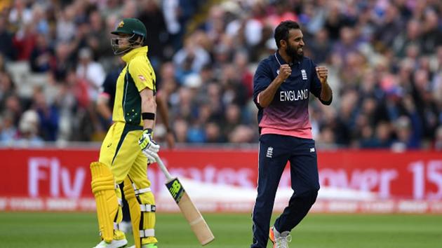 Adil Rashid also ended with a four-wicket haul, his best against a Test nation at this level. (Getty Images)