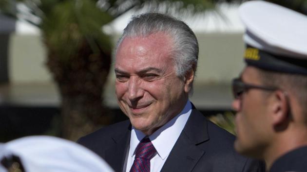 Brazil's top electoral court has decided to keep embattled President Michel Temer in office. (AP) Brazil's top electoral court has decided to keep embattled President Michel Temer in office. (AP)