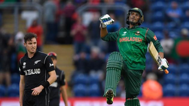 Bangladesh’s win in the ICC Champions Trophy 2017 knocked New Zealand out of the tournament and made Australia’s last game against England a must-win. (Getty Images) Bangladesh’s win in the ICC Champions Trophy 2017 knocked New Zealand out of the tournament and made Australia’s last game against England a must-win. (Getty Images)