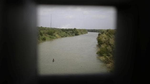 The Rio Grande river is seen at a pedestrian port of entry from Mexico to the United States, in McAllen, Texas. US Homeland Security Secretary John Kelly said on a visit to El Paso, Texas in April, “We have ended dangerous catch-and-release enforcement policies.” But immigration attorneys, government statistics and even some officials from U.S. Immigration and Customs Enforcement, which falls under Kelly, suggest that despite the DHS chief’s statement, there has been no clear change to the catch-and-release policy. (REUTERS) The Rio Grande river is seen at a pedestrian port of entry from Mexico to the United States, in McAllen, Texas. US Homeland Security Secretary John Kelly said on a visit to El Paso, Texas in April, “We have ended dangerous catch-and-release enforcement policies.” But immigration attorneys, government statistics and even some officials from U.S. Immigration and Customs Enforcement, which falls under Kelly, suggest that despite the DHS chief’s statement, there has been no clear change to the catch-and-release policy. (REUTERS)