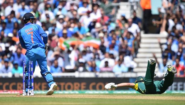 De Villiers made a good start but a brilliant piece of throw from Hardik Pandya (at point) sent him packing. (Twitter ) De Villiers made a good start but a brilliant piece of throw from Hardik Pandya (at point) sent him packing. (Twitter )