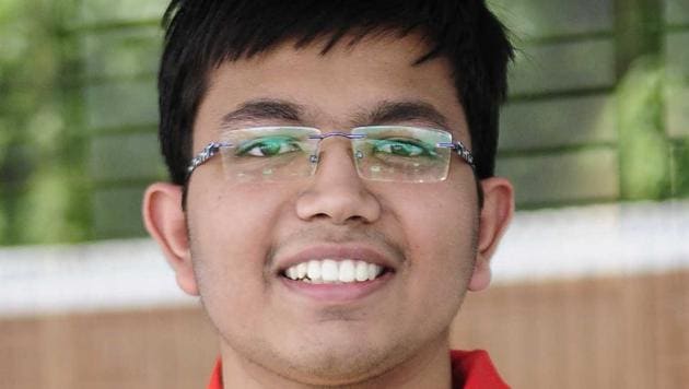 Shivam Bansal secured All India Rank (AIR) 68 in Joint Entrance Examination (JEE) Advanced 2017. (Keshav Singh/HT Photo)