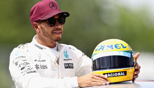 Lewis Hamilton will start the race at pole position for the third time this season. (AFP) Lewis Hamilton will start the race at pole position for the third time this season. (AFP)