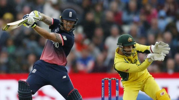 Ben Stokes’ century helped England beat Australia by 40 runs via D/L method in their ICC Champions Trophy Group A encounter. Watch video of Australia skipper Steve Smith’s post match press conference here.(REUTERS)