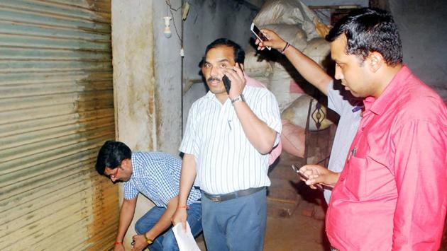 Officials said the raid was conducted at two spice grinding units on specific information that they use adulterants.