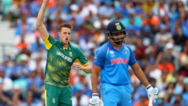 In reply, India got off to a bad start as they lost the in-form Rohit Sharma cheaply. (Getty Images) In reply, India got off to a bad start as they lost the in-form Rohit Sharma cheaply. (Getty Images)