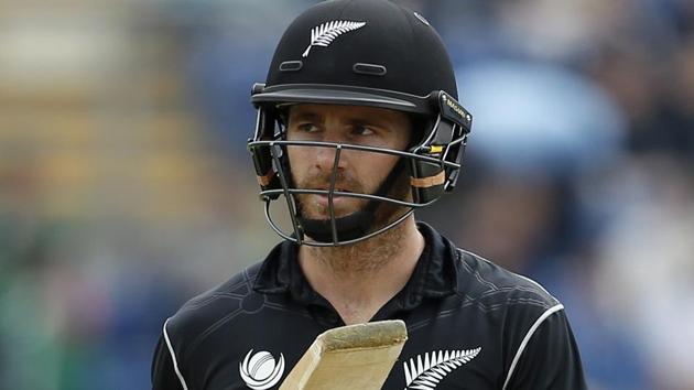 New Zealand's Kane Williamson looks dejected after losing his wicket against Bangladesh during the ICC Champions Trophy. (REUTERS) New Zealand's Kane Williamson looks dejected after losing his wicket against Bangladesh during the ICC Champions Trophy. (REUTERS)