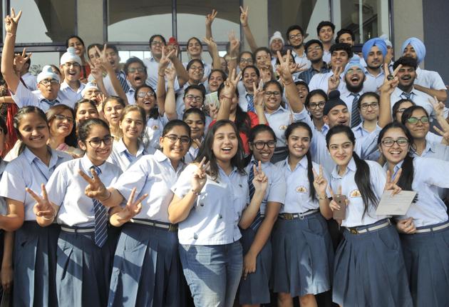 The Maharashtra Board MSBSHSE Class 10 SSC results were declared today.(Gurminder Singh/Hindustan Times/For representation only)