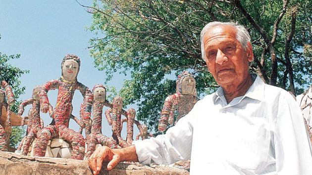 The garden was inaugurated as a public space in 1976, bringing him glory that would last a lifetime and beyond. He was awarded the Padma Shri in 1984. (HT File Photo) The garden was inaugurated as a public space in 1976, bringing him glory that would last a lifetime and beyond. He was awarded the Padma Shri in 1984. (HT File Photo)