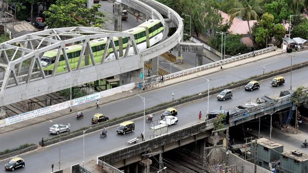 The MMRDA will have to cover 3,000km through safety trials, after which the Commission of Railway Safety (CRS) will issue a safety certificate. (Kunal Patil/HT Photo) 