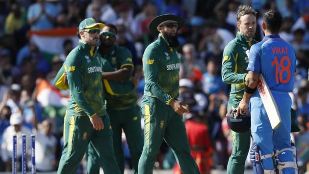 Virat Kohli-led India beat AB De Villiers-led South Africa to enter ICC Champions Trophy 2017 semi-finals.